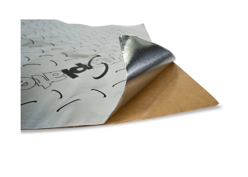 Amortiguador de sonido autoadhesivo DYNAMAT 13105 Dynaplate 24" x 30", (juego de 3) Foto 2 de 4