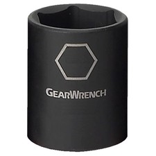 GearWrench 1/2 Inch Drive 6 Point Deep Impact Metric Socket 18mm