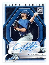 Cory Abbott 2022 Donruss Optic #ESS-CA The Elite Series Signatures Holo Auto