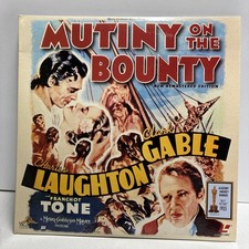 Mutiny on The Bounty Remastered Edition Extended 1993 MGM Laserdisc