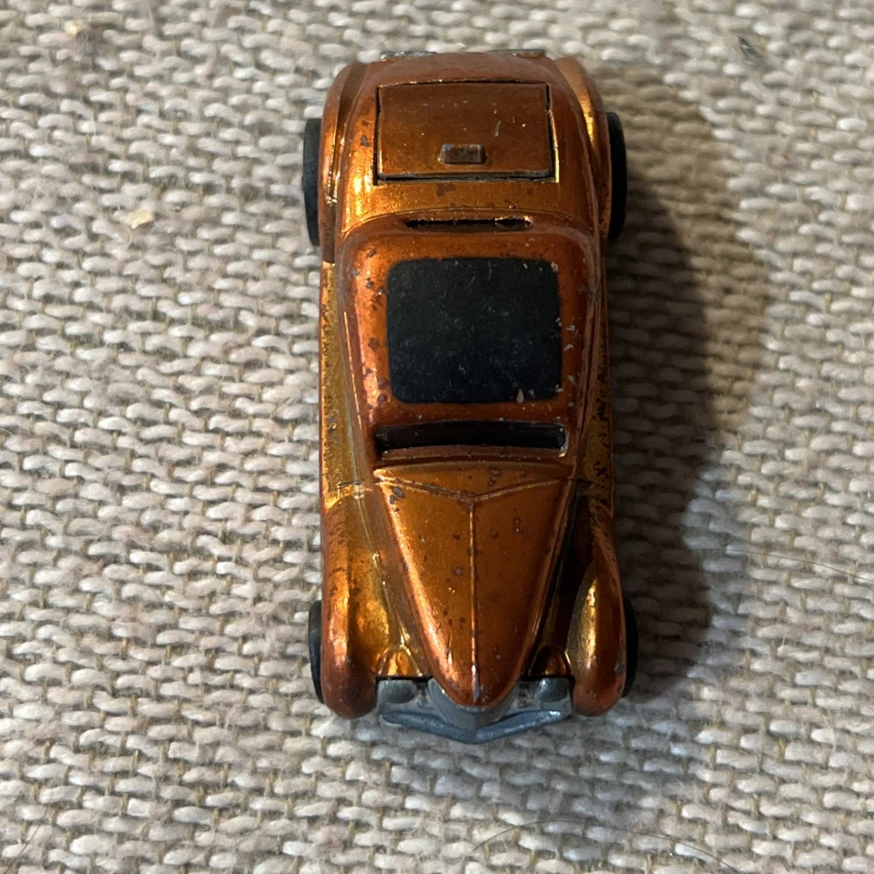 Ford cupé clásico 36 naranja metálico Redline 1968 Hot Wheel 1968 vintage raro Foto 2 de 4