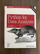 Python for Data Analysis : Data Wrangling with Pandas, NumPy, and IPython by Wes