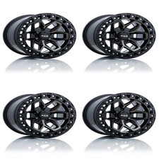 Set Of 4 17 Satin Black Bronze Alloy Wheels Rims For Jeep Truck 5x127 T6ew 4x4