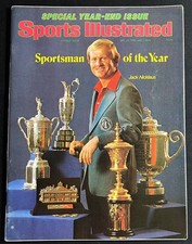Rare 12/25/78 Newsstand Sports Illustrated Jack Nicklaus
