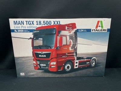 IT3959 1/24 MAN TGX XXL D38 New Parts Added / New Decal Version Plastic Model Pl