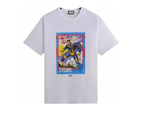 Kith x Marvel X-Men Cyclops Card Vintage Tee SZ M Without tags