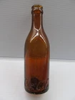 Vintage Antique Amber Nashville TN Straight Side Coca Cola Bottle-ROOT on bottom