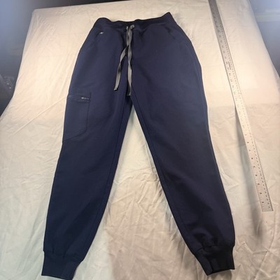 FIGS Technical Collection Blue Scrubs Pants Joggers Women's Size Small