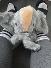 DDR PL&Uuml;SCHTIER ELEFANT 25CM