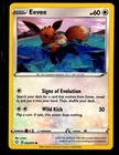 1x Eevee 52/72 Common Normal Type NM TCG Pokemon 0103#198-199