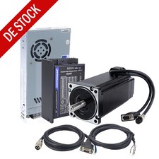 STEPPERONLINE 12Nm Nema34 Closed Loop Stepper Servo Motor Driver CL86T V41 Kit