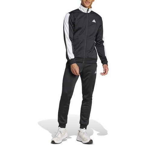 Adidas Tuta da Uomo Sportswear Basic Tricot Colorblock Nera Taglia L Codice J... - Foto 1 di 6