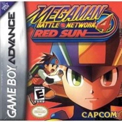 Megaman Battle Network 4 Red Sun (Gameboy Advance) *NTSC*NUR KARTON*