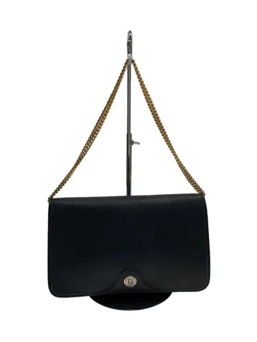 Sac à main Christian Dior noir motif complet occasion