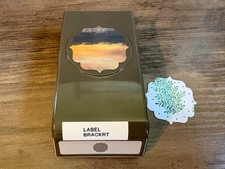 Stampin Up Paper Craft Punch Label Bracket S9