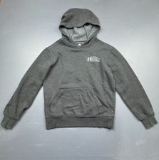 O  Neill Hoodie Kids Boys Medium Gray Pullover Sweatshirt Logo Graphic Surf Skate