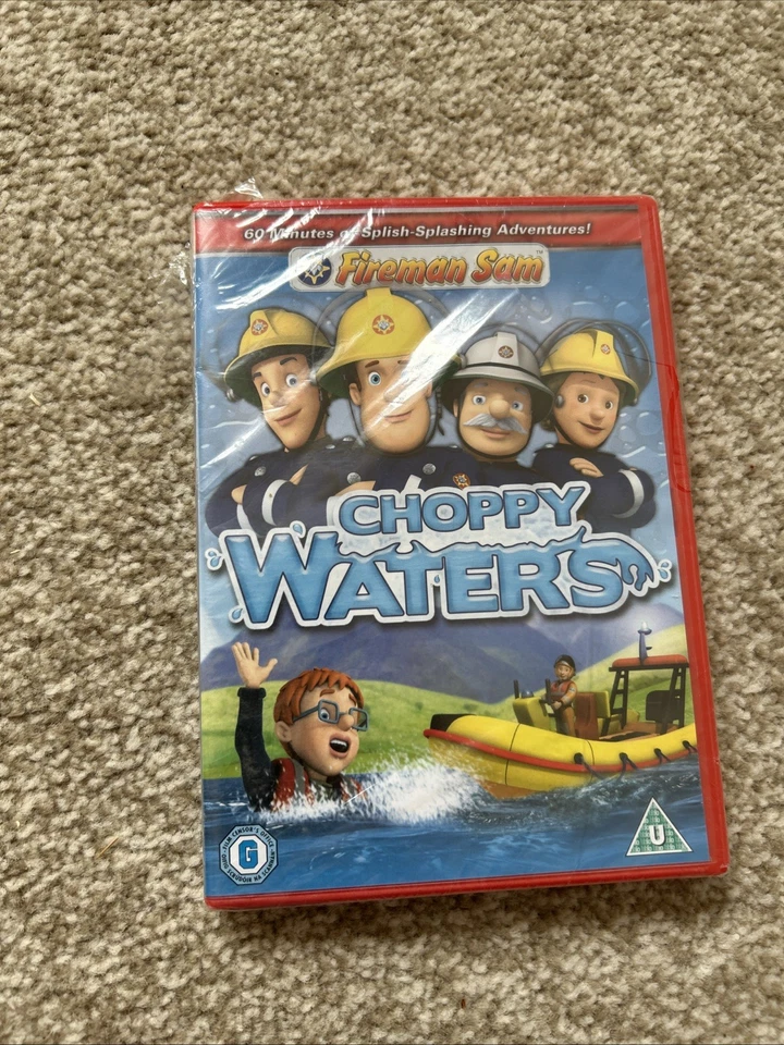 Fireman SAM DVD And Book Choppy Waters Deep Trouble Adventure Children  - Image 2 of 4