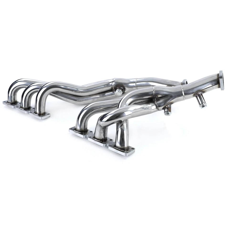 Edelstahl Fächerkrümmer passt für 3er BMW E46 320i 325i 330i 00-07 M54 - Bild 3 von 4