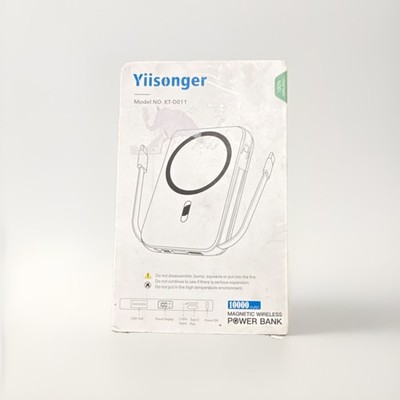 Yiisonger KT-D011 10000mAh Magnetic Wireless Power Bank for iPhone 12 13 14