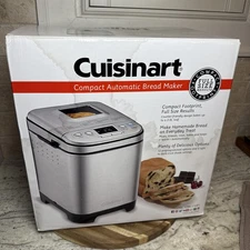 Cuisinart CBK-110FR Compact Automatic Bread Maker Stainless Steel NEW