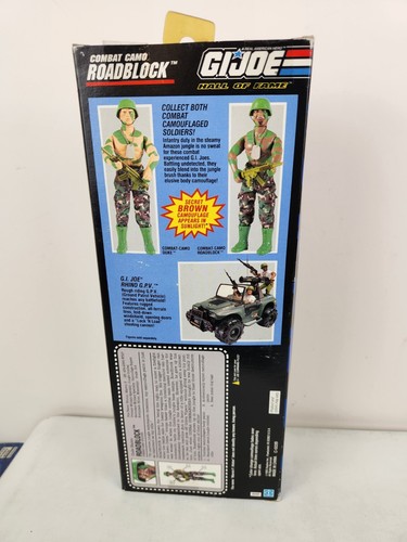 GI Joe Roadblock Figure Hall of Fame Hasbro Combat Camo 12-Inch New - Picture 3 of 6