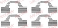 ZubehöRkit, Scheibenbremsbelag Quick Brake 109-1684 FüR CitroËN Peugeot Fiat