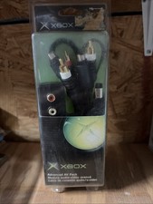 Original Xbox Advanced AV Pack X08-47698 Microsoft TV Cables New Opened Box