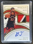 2022-23 Panini Immaculate Gary Trent Jr. Patch Auto Autograph #/49 Raptors
