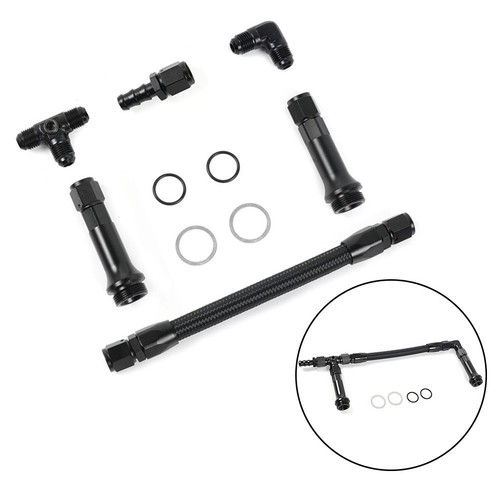 Improve Fuel Economy For Holley For 4150 AN6 Three Way Fuel Line Conversion Kit - Picture 11 of 11