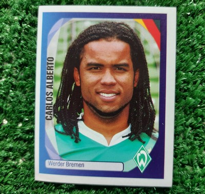 FIGURINE FOOTBALLERS PANINI 2007/08 CHAMPIONS WEREDER BREMA 106 ALBERTO 2008  