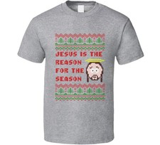 Jesus is The Reason for The Season Funny Ugly Christmas Sweater T Shirt
