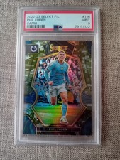 Panini Select 2022-23 Premier League Phil Foden Camo Mezzanine 175/199 PSA 9