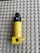 LEGO Technic Pneumatic Cylinder 2793c01 with 2 Inlets Yellow With Black Top