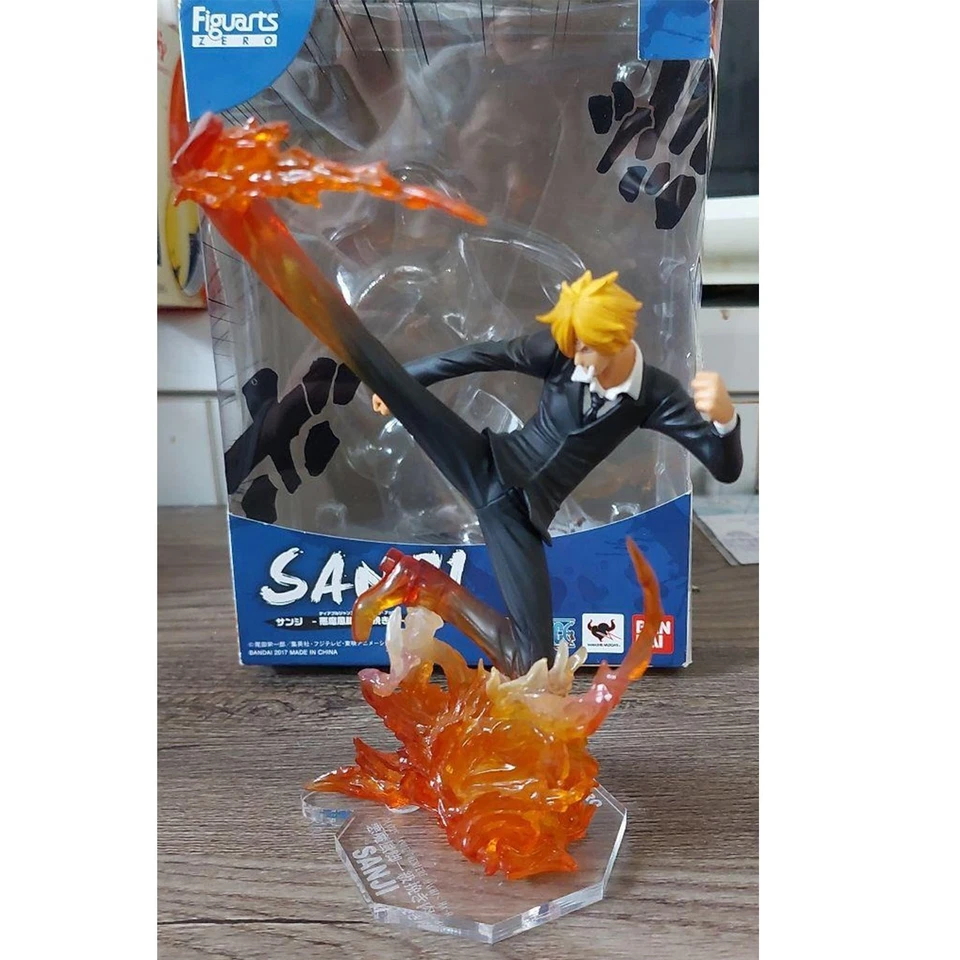 Figuarts ZERO ONE PIECE SANJI Diable Jambe Premier Hachis Figura Japón Muy Bueno - Imagen 4 de 4