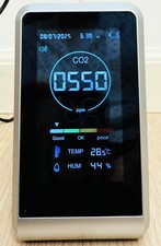 TOA CO2MG-001 CO2 Monitor NDIR Indoor Air Quality Sensor USB Tested Japan