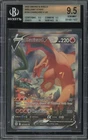 2022 Pokemon Brilliant Stars Charizard V Ultra Rare #154 BGS 9.5 Alt Full Art