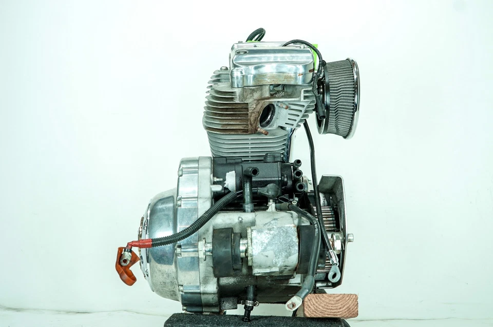 07 Harley Sportster Low XL883L OEM EFI 883 Engine Motor Transmission 13K 1358 - Image 4 of 4