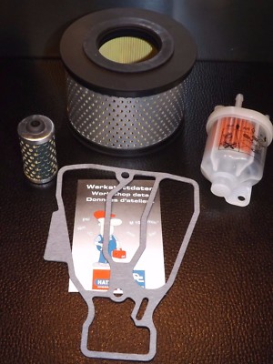 Hatz 1B20 / 1B30 luchtfilter 50426000 | Bouwmachines