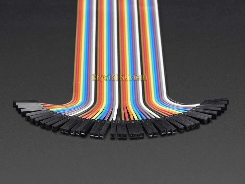 Dupont Cable Jumper Wire 10 20 30 cm F-M F-F M-M For Breadboard Arduino USA - Image 3 of 4