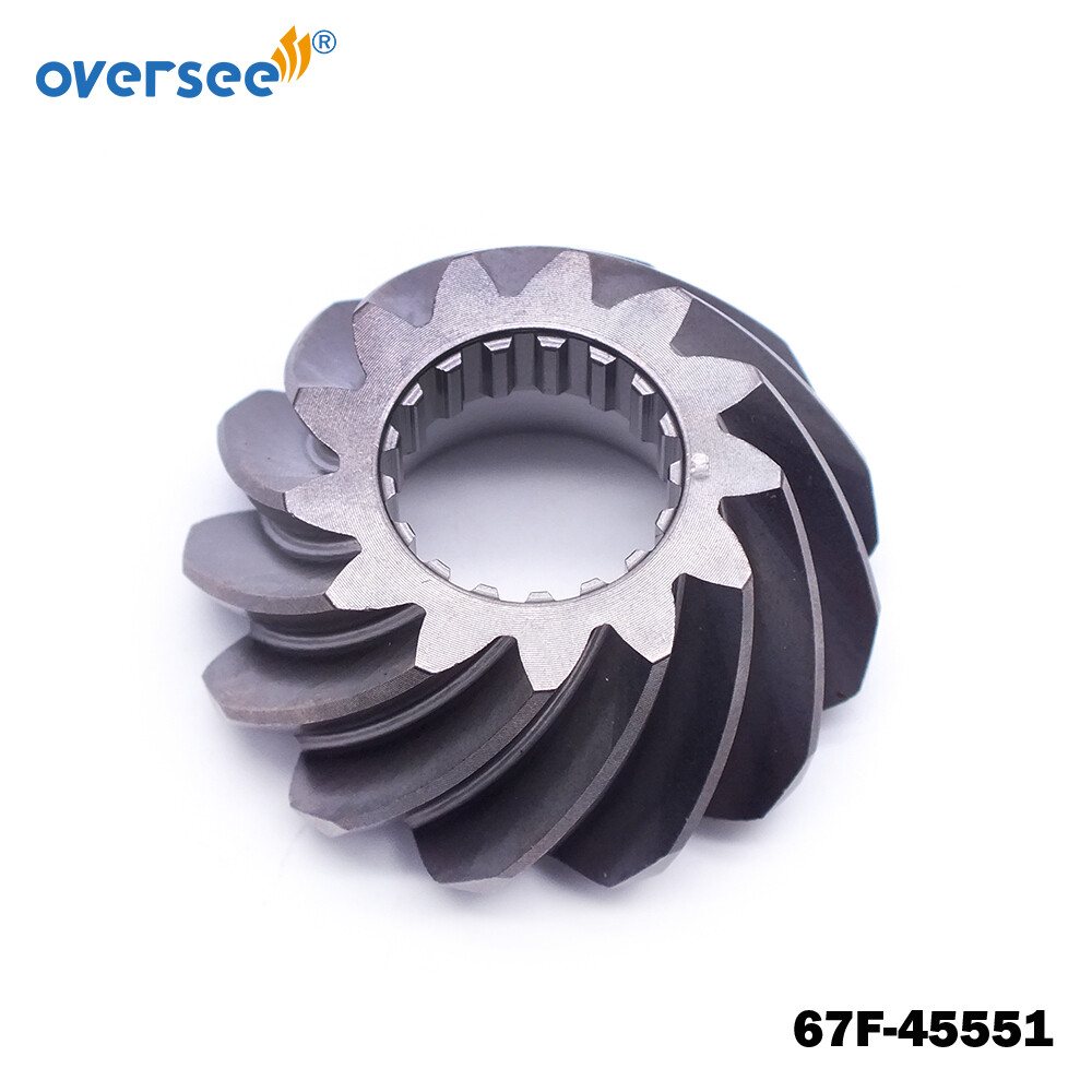 67F-45551 Gear Pinion For YAMAHA Outboard F75 F85 F90 F100HP (13T