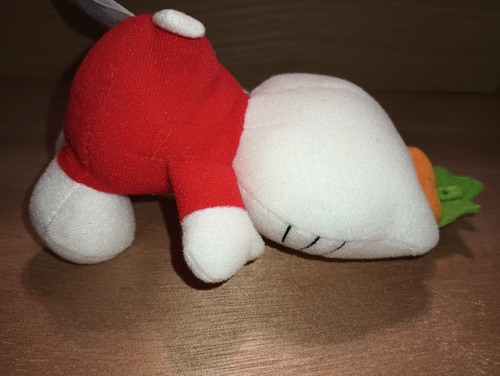 2002 Vintage Sanrio Hello Kitty 4" plush Carrot top - Picture 5 of 7