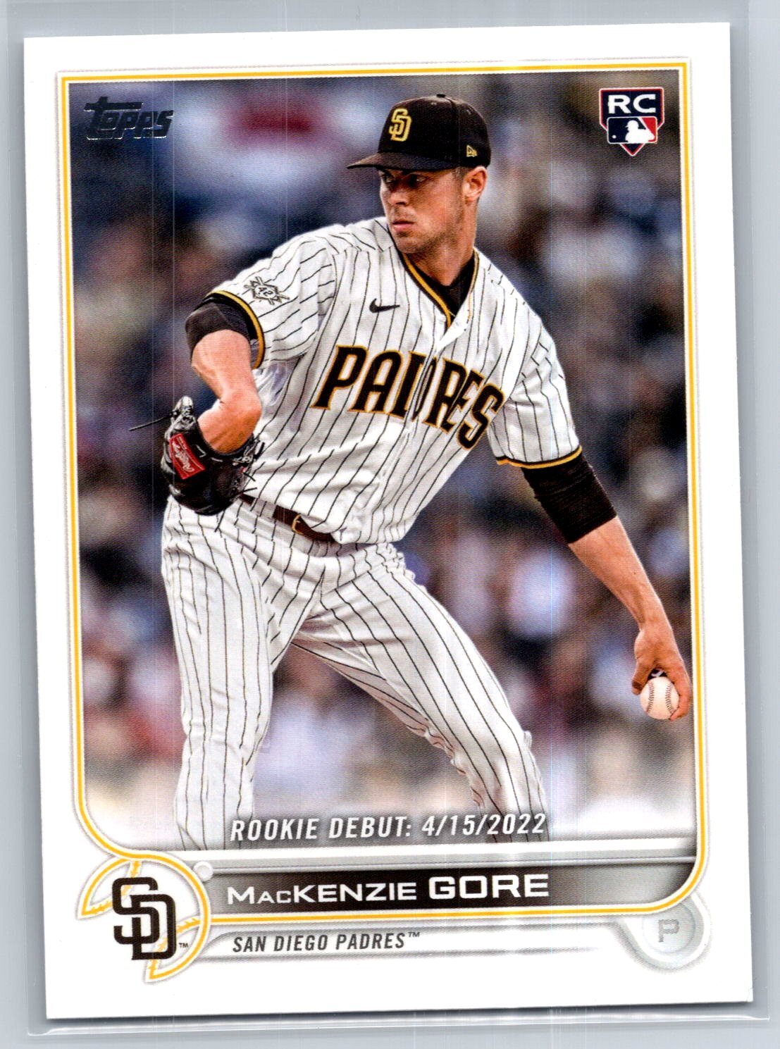 2022 Topps Update #US294 MacKenzie Gore