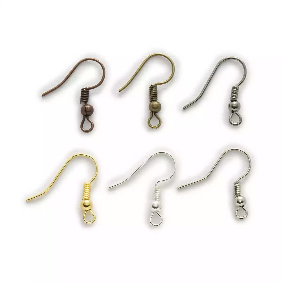 100 Piece Ear Wire Earrings Hooks Findings Accessories Jewelry Making  20x19mm