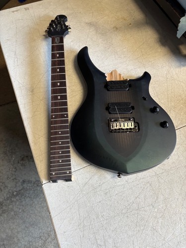 Sterling by Music Man Majesty Electric Guitar Arctic Dream, damaged, neck broken