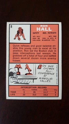 1966 Topps football cards #1 to #65, complete your set - Picture 23 of 203
