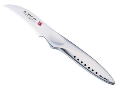 Global SAI-F03 Tourniermesser Schälmesser Hammerschlag Japan Edelstahl 6,5 cm