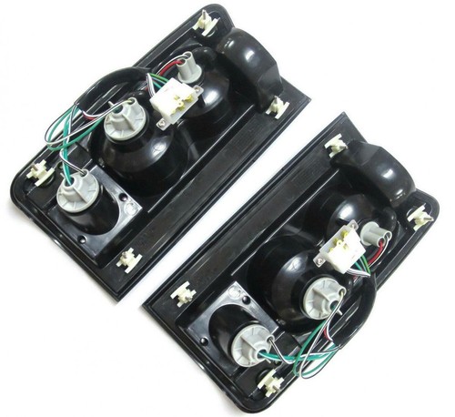FOR TOYOTA HILUX MK3 LN RN SR5 1989-97 PAIR SMOKE LENS LED TAIL LAMP REAR LIGHT - Picture 2 of 8