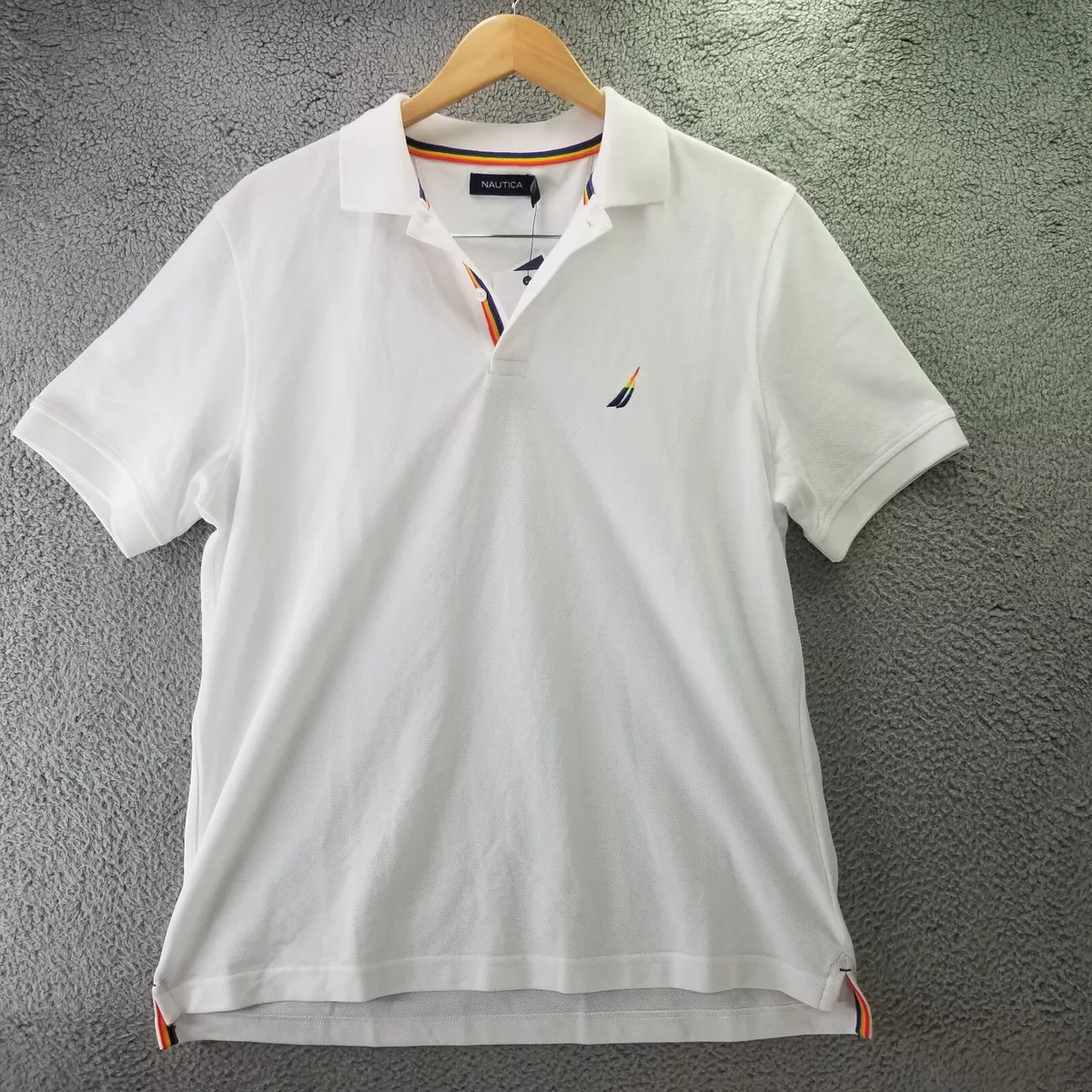 White nautica cheap polo