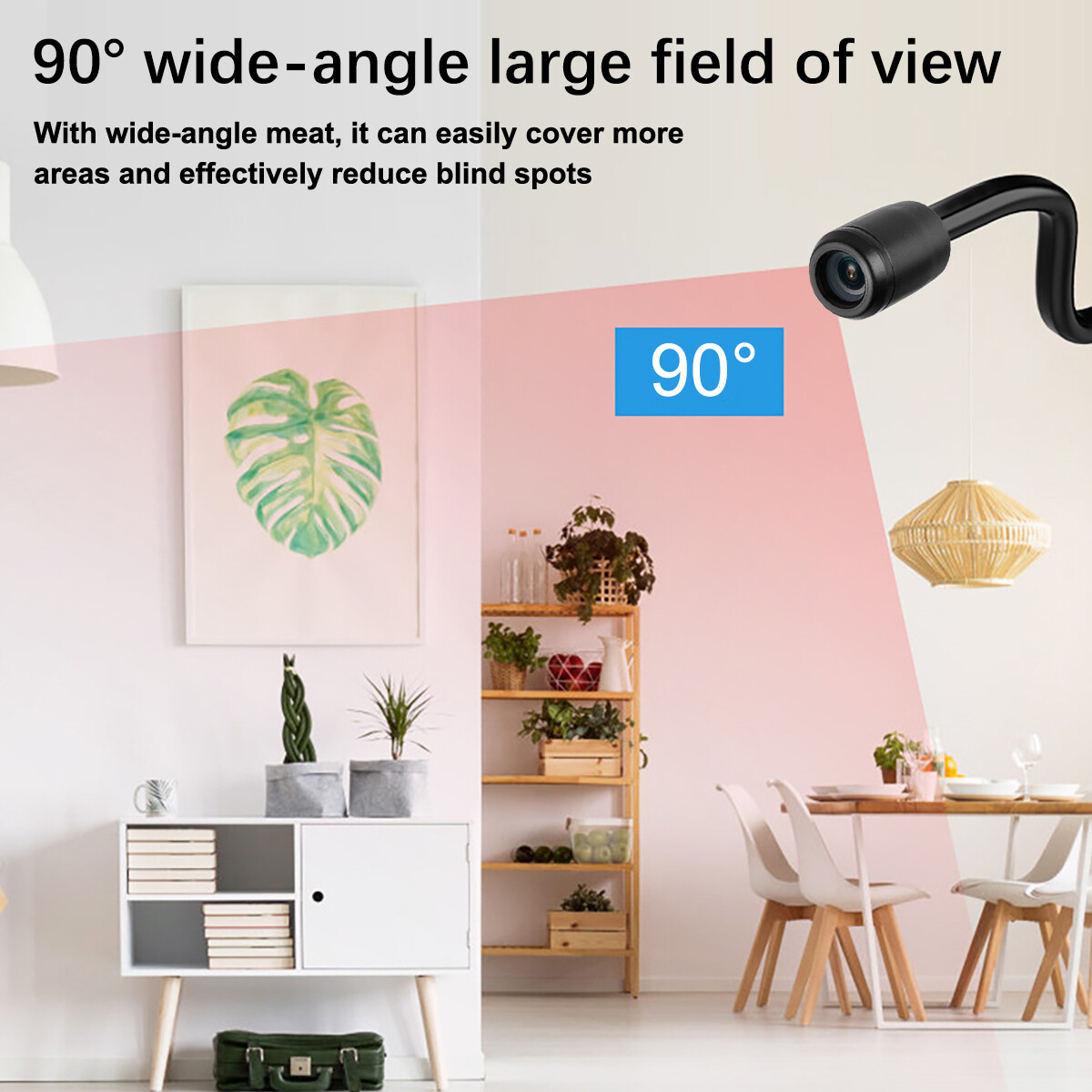 X6D 1080P Câmera HD Mini WIFI 4K De Segurança Doméstica Full Vídeo Com Visão Noturna Micro Detecção De Movimento Monitor Remoto I.1337818941