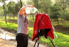 New Waterproof Dark Focusing Cloth for 4X5 5X7 8x10 Film Cameras Black / Red